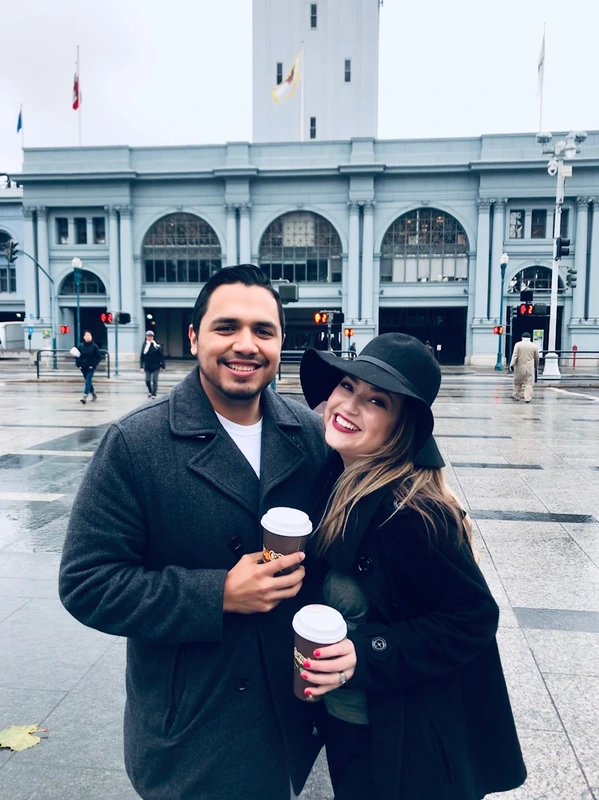 Coffee together in the city
