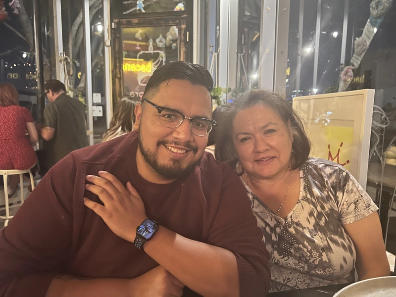 Time together at a restaurant