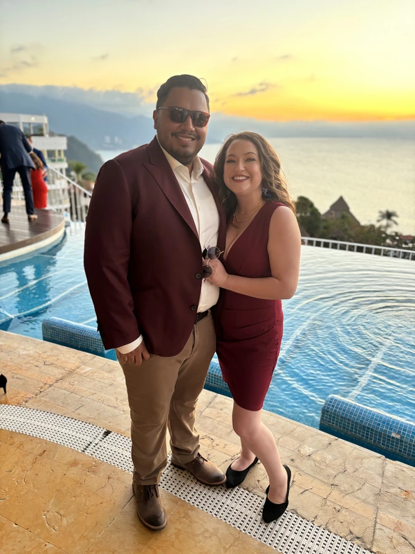Dressed up by the ocean