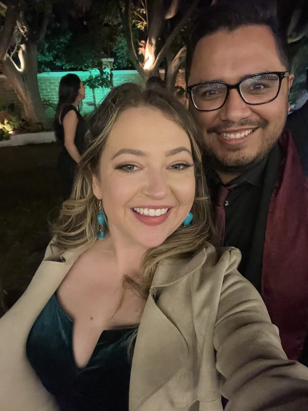 An evening selfie