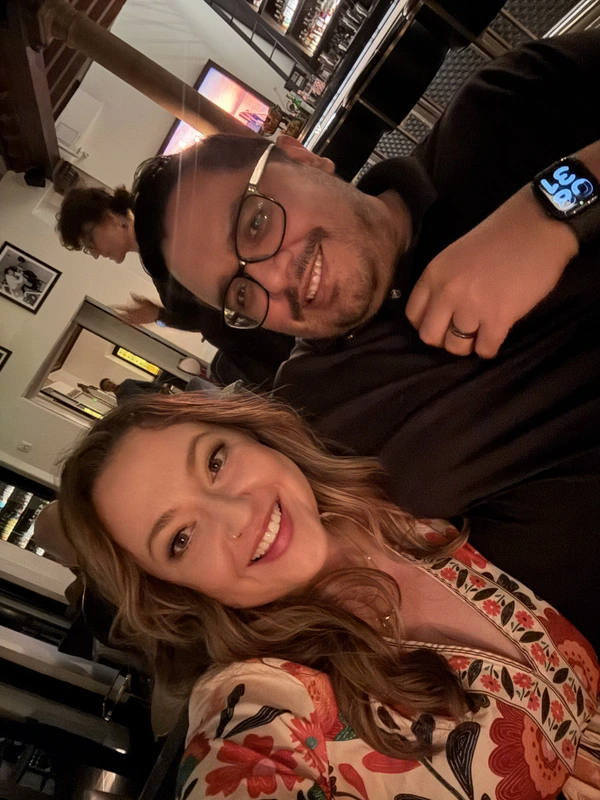 A casual dinner together