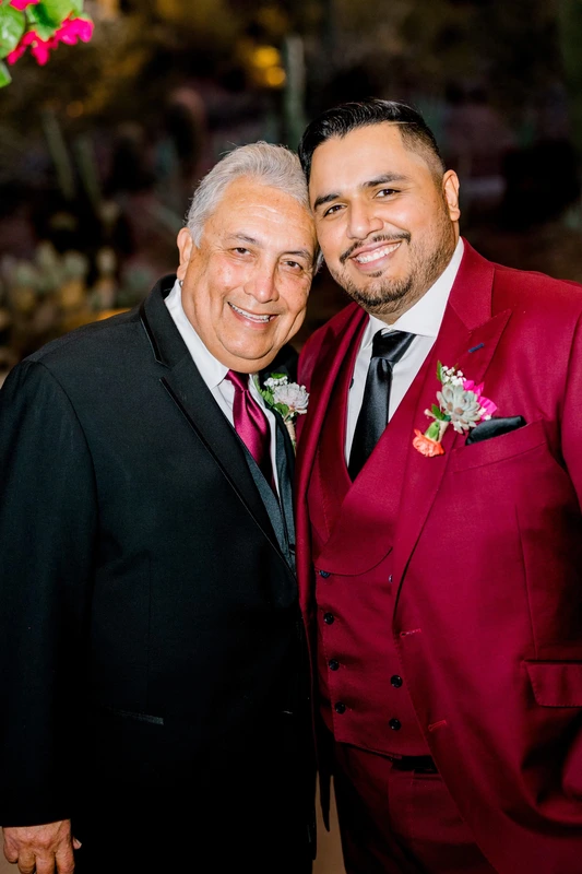 Together on a wedding day
