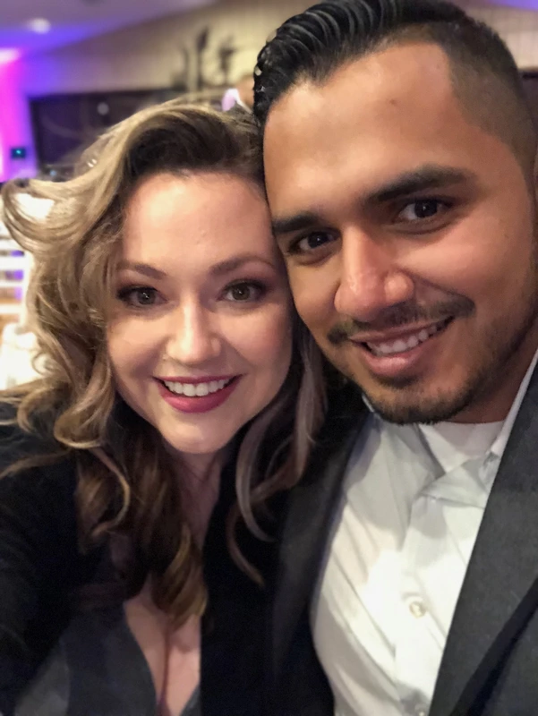 Dressed up together